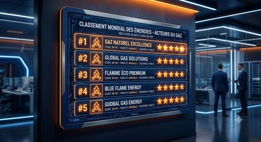Comparatif des Fournisseurs de Gaz en 2026
