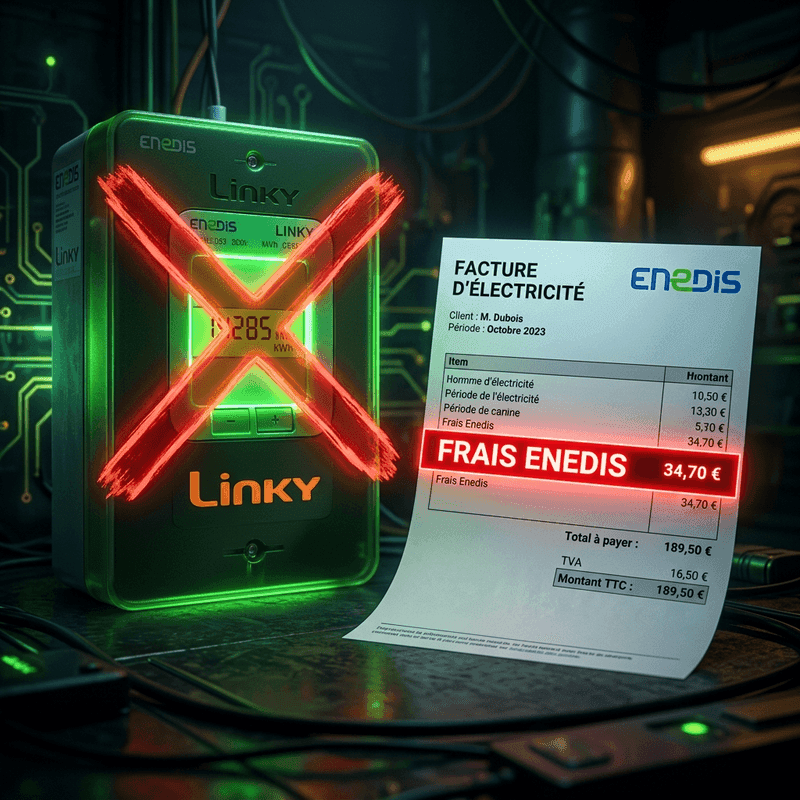 Refuser le compteur Linky en 2026 : Loi, risques et pénalités