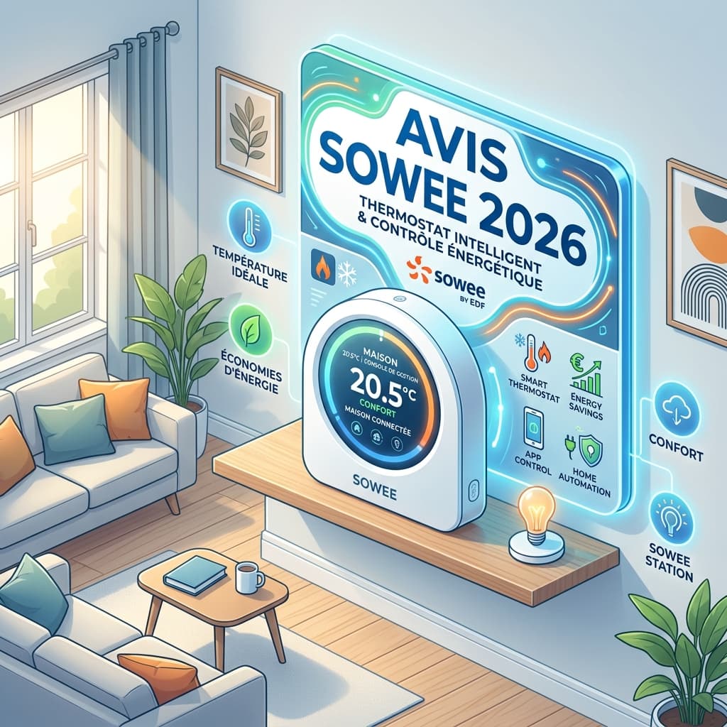 Avis Sowee (EDF) 2026 : Le thermostat connecté vaut-il le coup ?