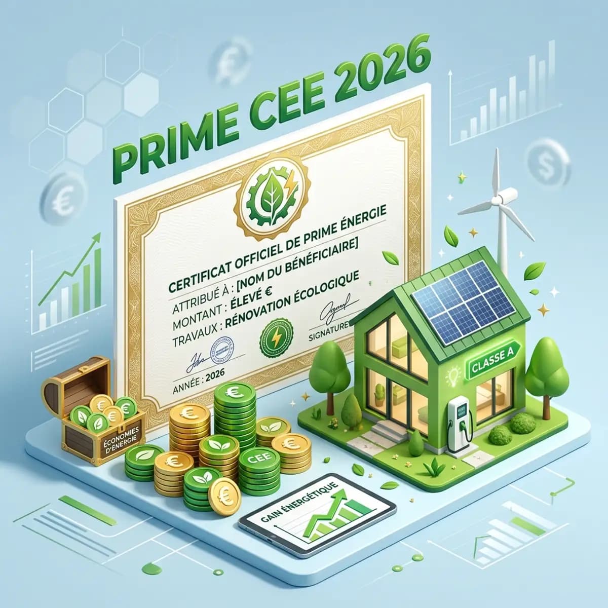 Certificat d'Économie d'Énergie (CEE) 2026 : Le Guide Complet de la Prime