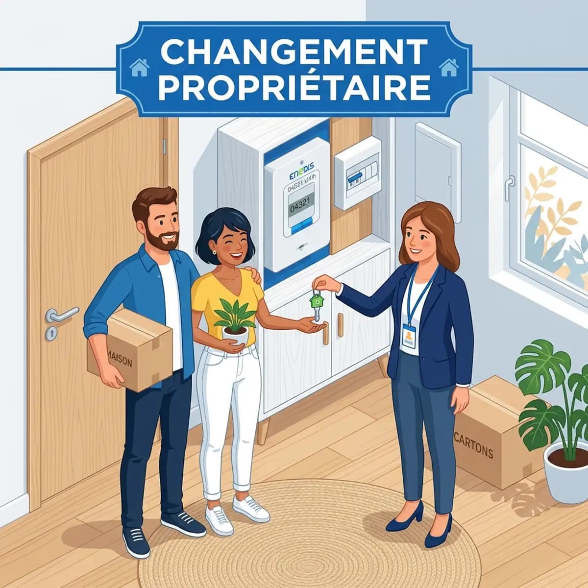 Achat immobilier : Comment mettre le compteur à votre nom en 2026 ?