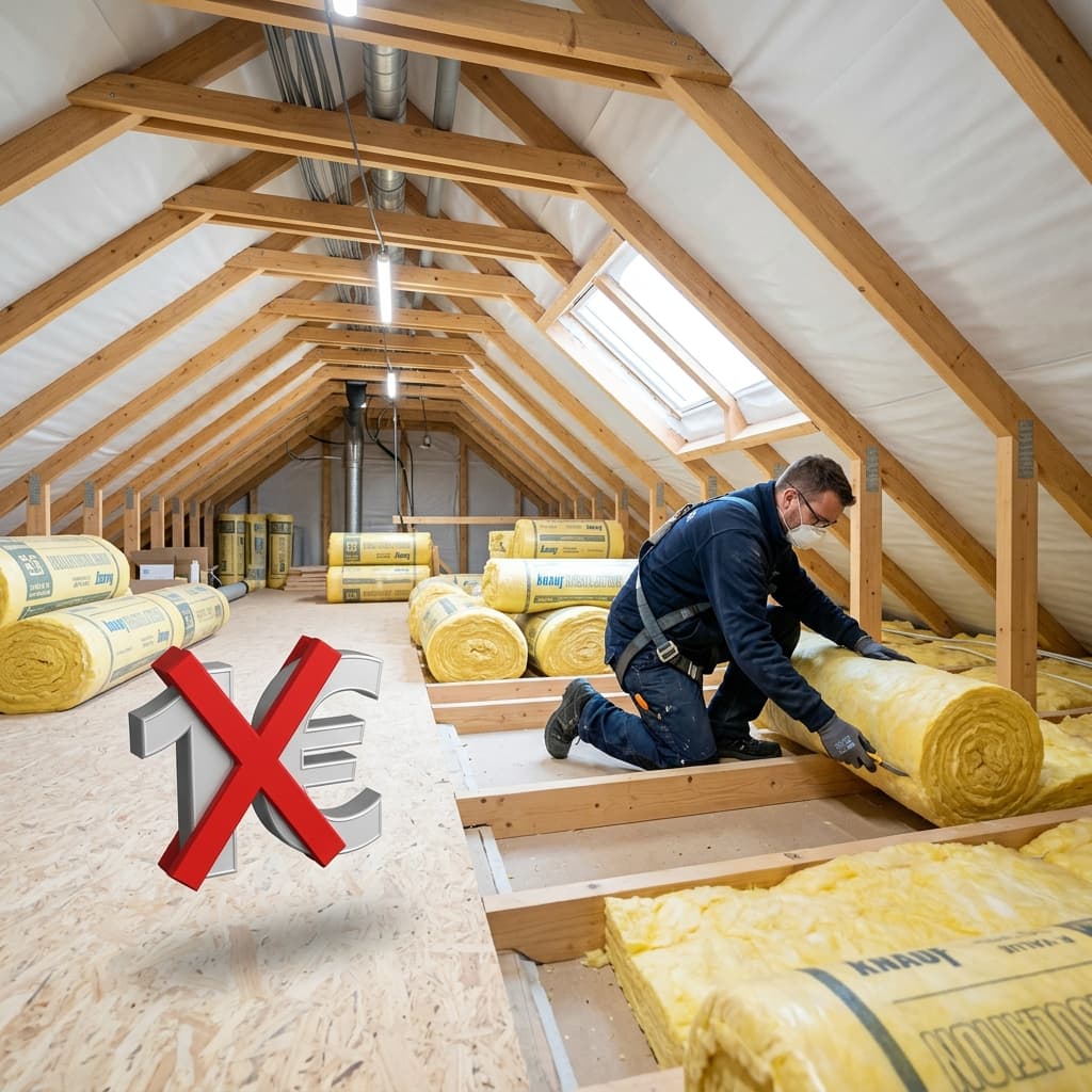 La fin de l'isolation des combles à 1 euro : par quoi est-elle remplacée en 2026 ?