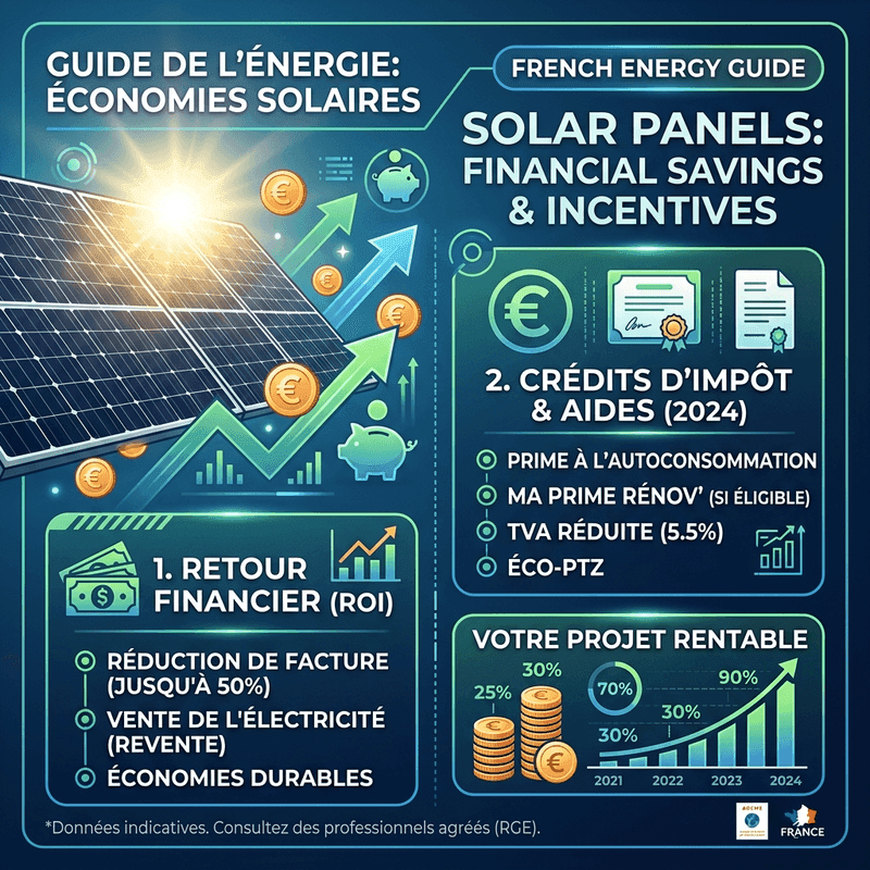 Remplissage du dossier d'aides pour panneaux solaires avec label RGE