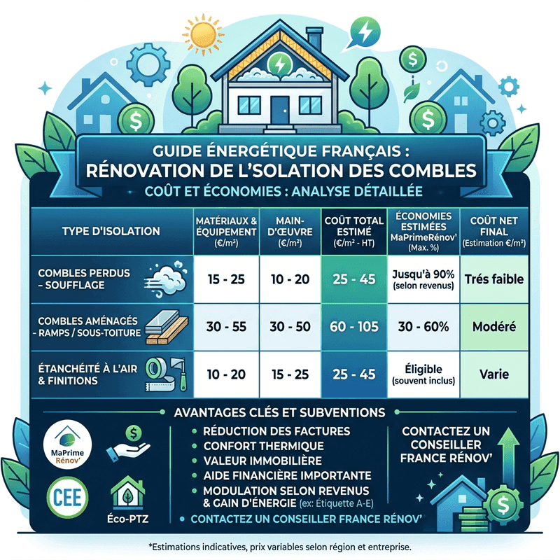 Pose de laine de bois sous rampants dans des combles aménagés