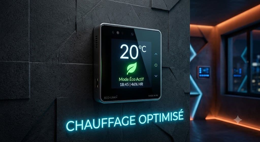 Thermostat intelligent pour optimiser la consommation de chauffage électrique
